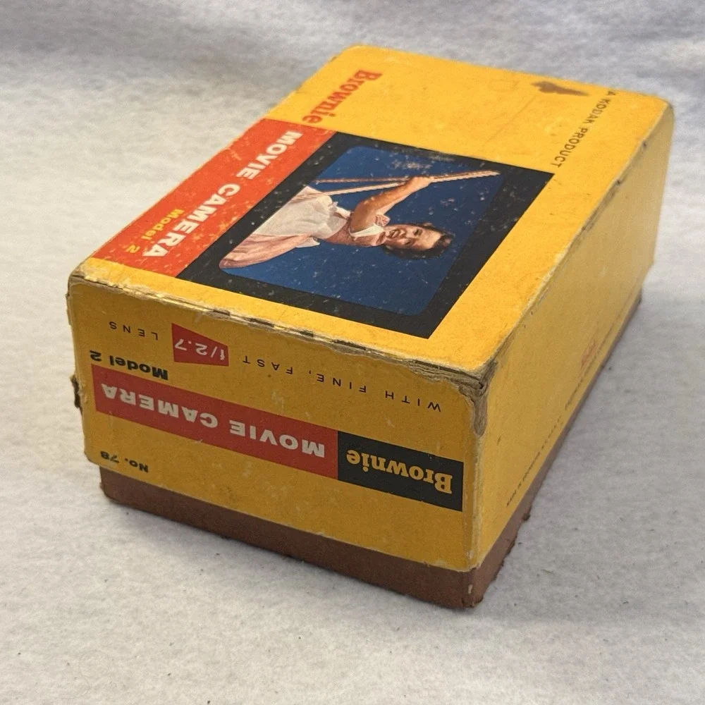 Kodak Brownie 8mm Movie Camera II Model 2 Vintage Original Box
